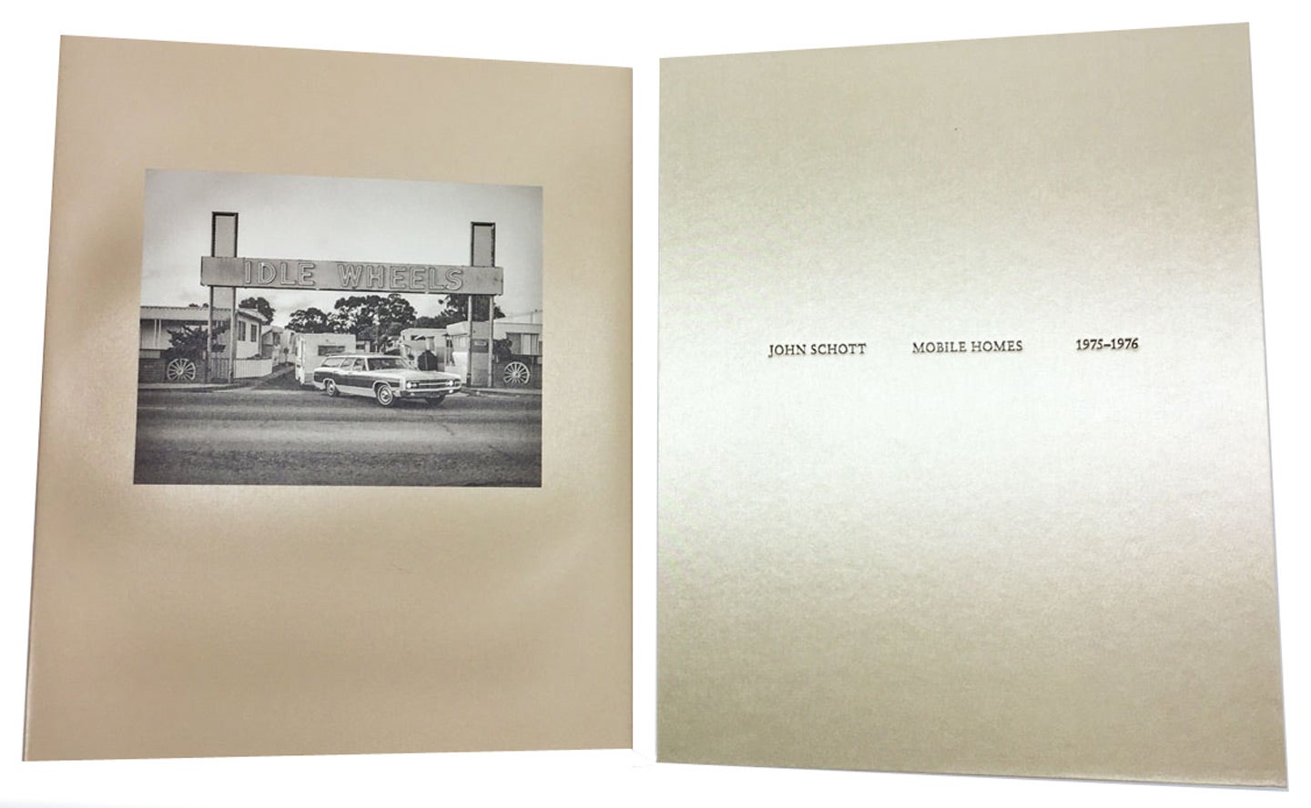 NZ Library #2: John Schott: Mobile Homes 1975-1976, Limited Edition (NZ Library - Set Two, Volume Four) [SIGNED]
