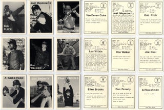 Item #112340 Mike Mandel: Untitled (Baseball-Photographer Trading Cards), Complete Set of 135...