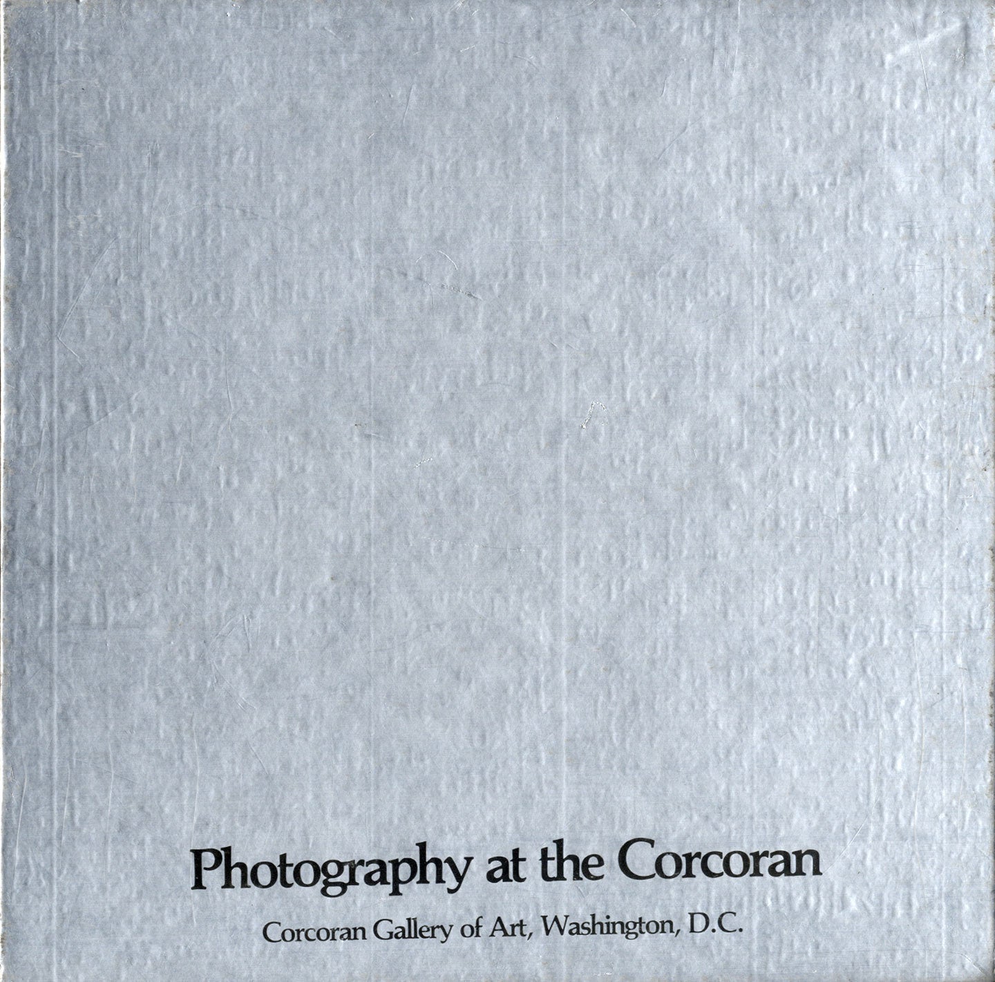 Photography at the Corcoran Series, Complete Boxed Set of 27 Catalogues (Includes all 8 catalogues from "The Nation's Capital in Photographs,1976")
