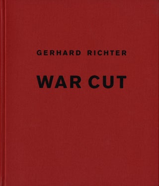 Item #112684 Gerhard Richter: War Cut, Limited Edition. Gerhard RICHTER
