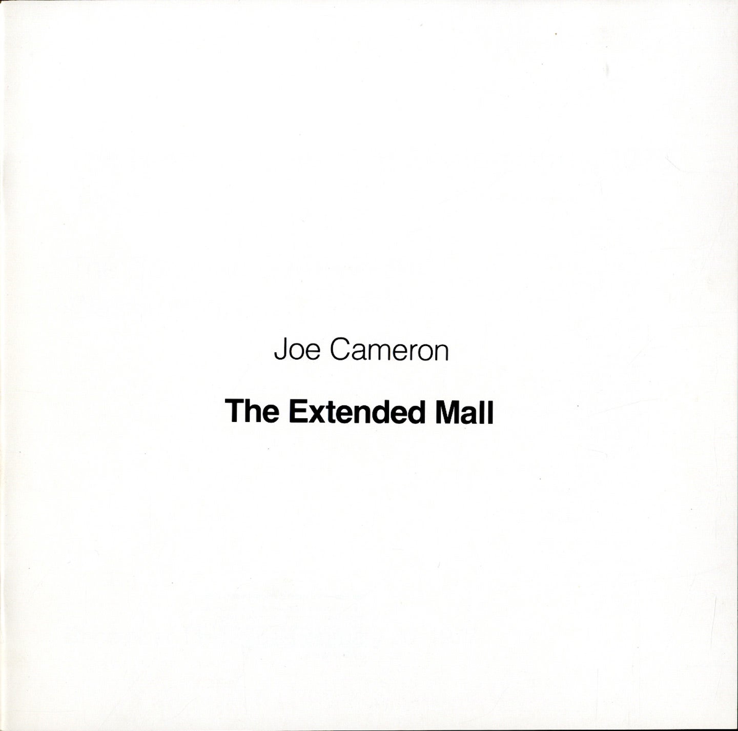 Photography at the Corcoran Series, The Nation's Capital in Photographs, 1976: Joe Cameron: The Extended Mall