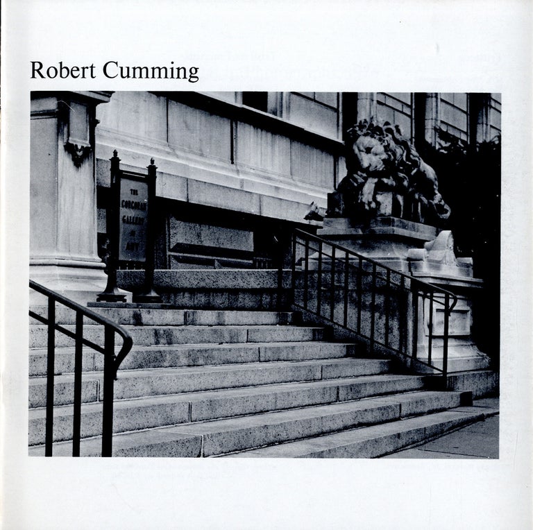 Photography at the Corcoran Series, The Nation's Capital in Photographs, 1976: Robert Cumming
