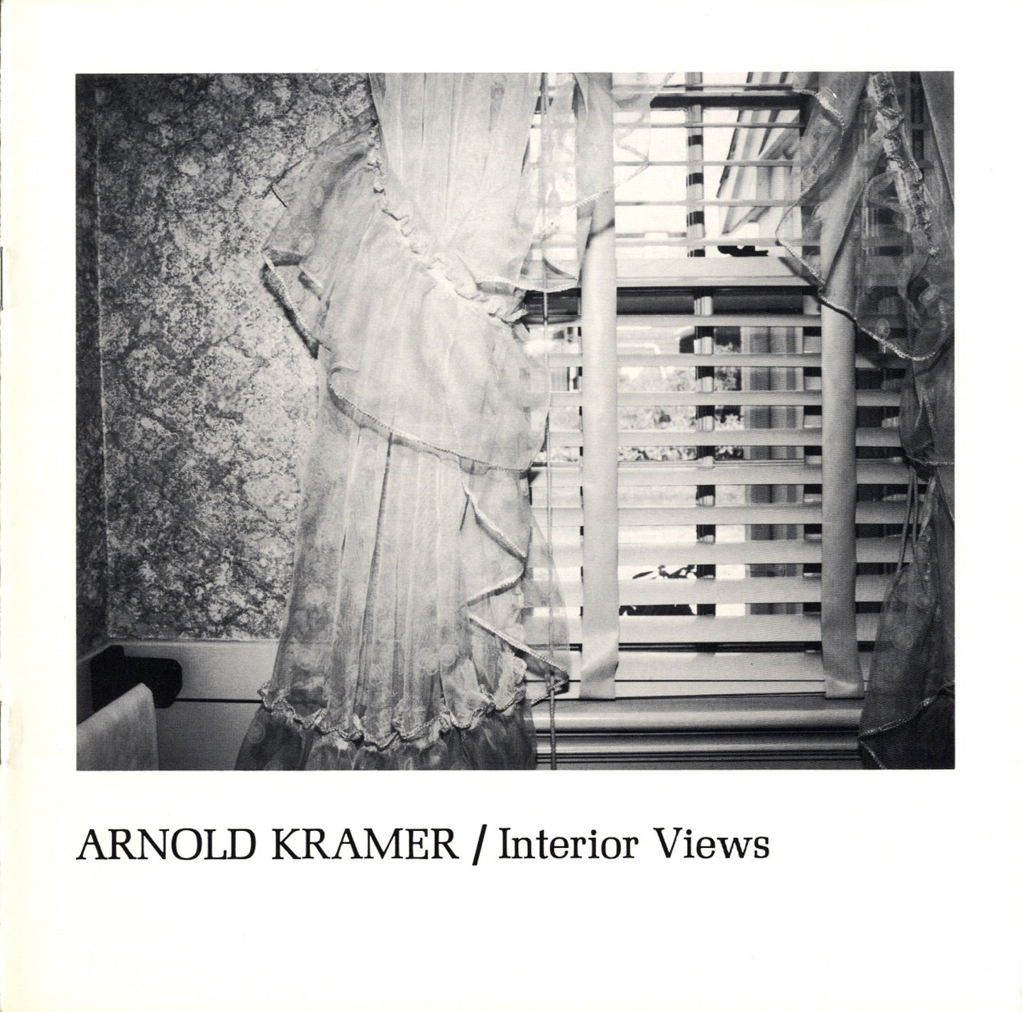 Photography at the Corcoran Series: Arnold Kramer: Interior Views