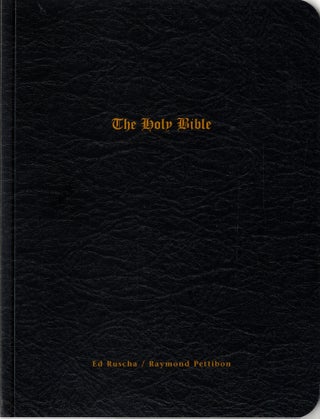 Item #112766 Ed Ruscha & Raymond Pettibon: The Holy Bible & The End. Ed RUSCHA, Kathleen Stewart,...