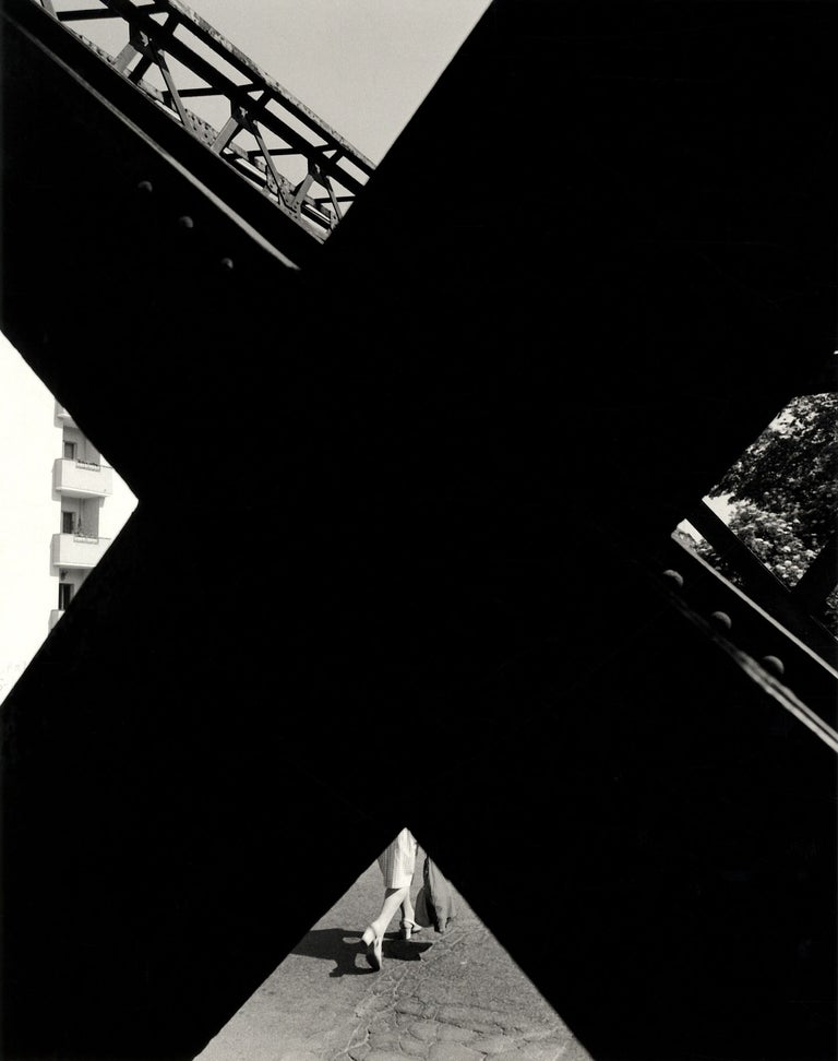 John Gossage: "Monumentenbricke, 1982" (from the series "Berlin in the Time of the Wall"),...