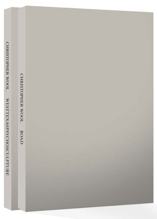 Item #113230 Christopher Wool: Road & Westtexaspsychosculpture (Two Volume Set), Limited Edition...