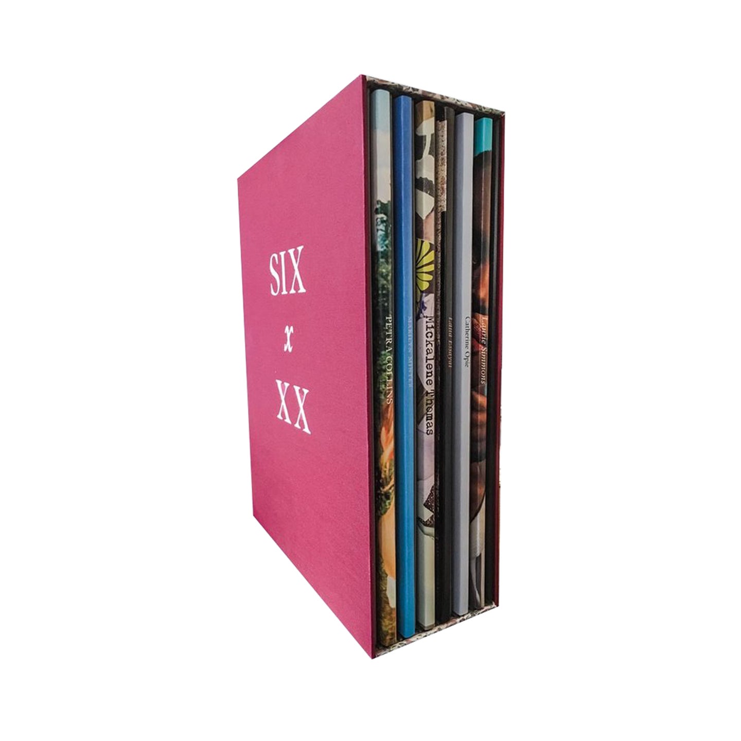Nazraeli Press Six x XX (6 by XX), Limited Edition(s) (with 6 Prints): Petra Collins: Kamasz Nyar; Lalla Essaydi: Lalla Essaydi; Marilyn Minter: Cunt; Catherine Opie: Girlfriends; Laurie Simmons: How We See ("Doll Girls"); Mickalene Thomas: Black is Beautiful