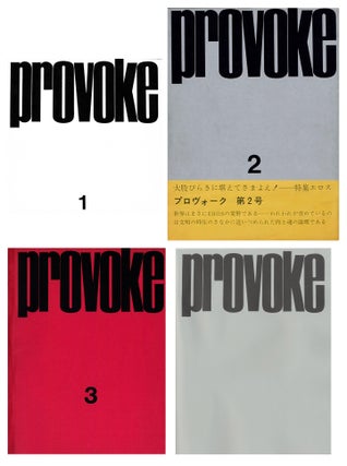 Item #113328 PROVOKE (Provocative Materials for Thought): Complete Reprint of 3 Volumes (NITESHA...