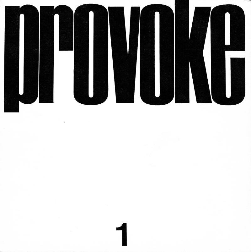 PROVOKE (Provocative Materials for Thought): Complete Reprint of 3 Volumes (NITESHA Reissue) [Volume 2 SIGNED by Daido Moriyama]