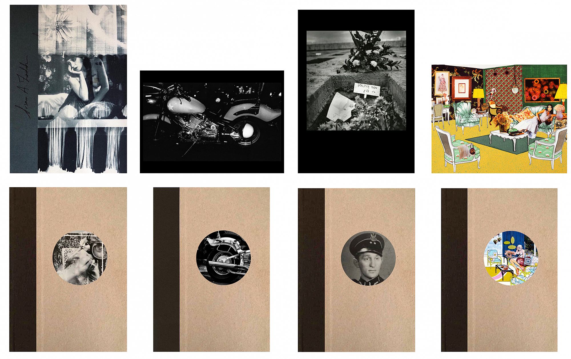 Nazraeli Press One Picture Book Two Series, Set 3: #9-12, Limited Edition(s) (with 4 Prints): Susan A. Zadeh: I; Daido Moriyama: Daido Moto; Leon Borensztein: Tata; Laurie Simmons: Instant Decorator