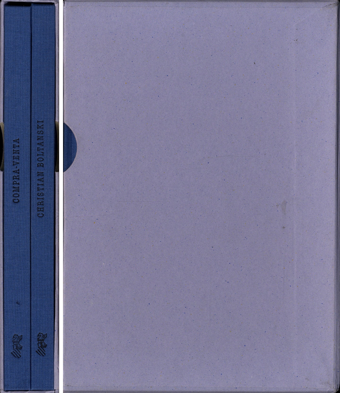 Christian Boltanski: Compra-Venta (Buy-Sell) (Two Volumes Slipcased)