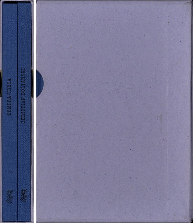 Christian Boltanski: Compra-Venta (Buy-Sell) (Two Volumes Slipcased