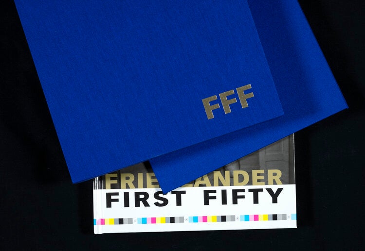 Lee Friedlander: Friedlander First Fifty, Special Limited Edition with Gelatin Silver Print [SIGNED]
