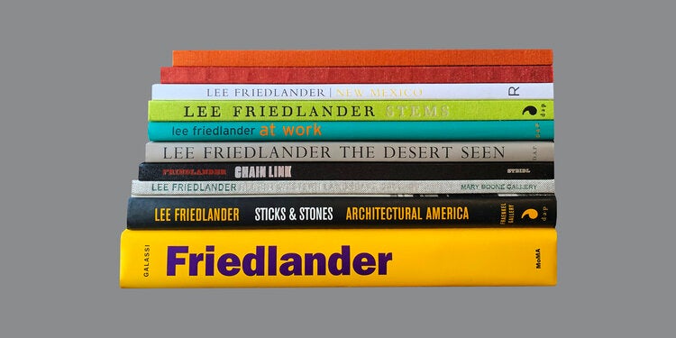 Lee Friedlander: Friedlander First Fifty, The Complete Collection, Limited Edition (with Gelatin Silver Print) [SIGNED]