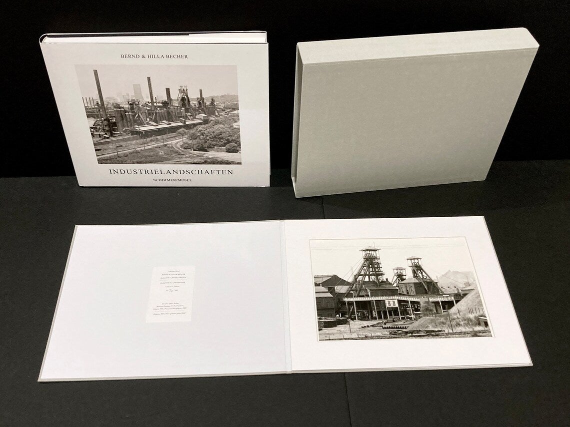 Bernd und Hilla Becher: Industrielandschaften (Industrial Landscapes), Collector's Limited Edition (with Print) [SIGNED]