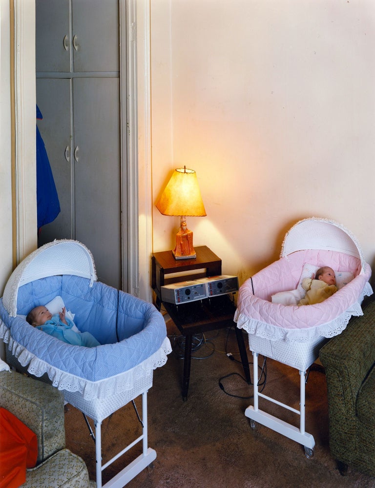 Vincent Borrelli: "Premature Twins, Syracuse, New York, 1993" (24x20" Type-C...
