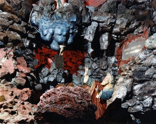 Item #114103 Vincent Borrelli: "Moses Receiving the Commandments, The Grotto Shrine by Fr ....